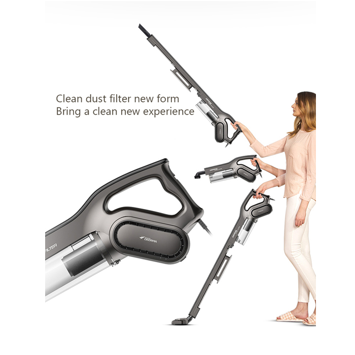 Deerma Vacuum Cleaner Handheld DX700S - Hitam
